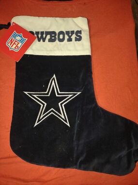 NFL Dallas Cowboys Team Stocking Vintage